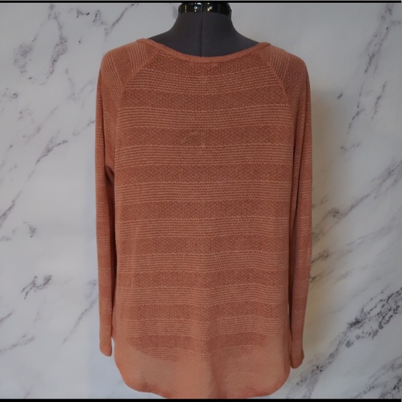 NWOT Charlotte Russe Pink Sweater Size L - Picture 3 of 4